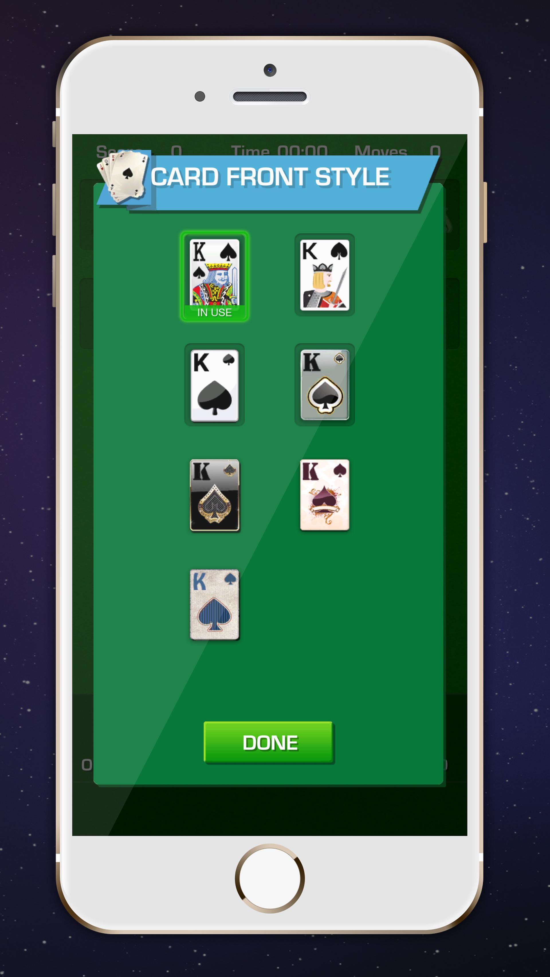 Spider Solitaire Game Theme