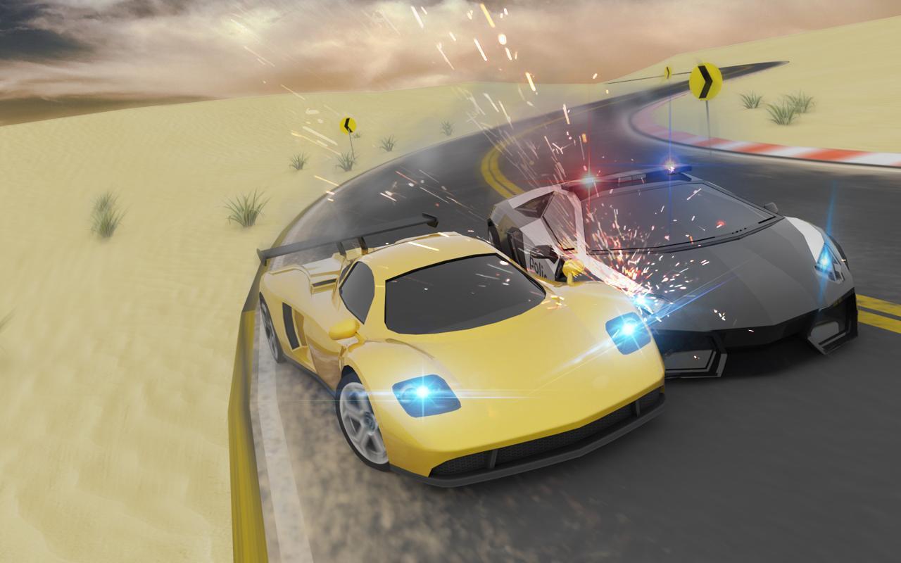 Miami Police Chase: Death Race Super Car