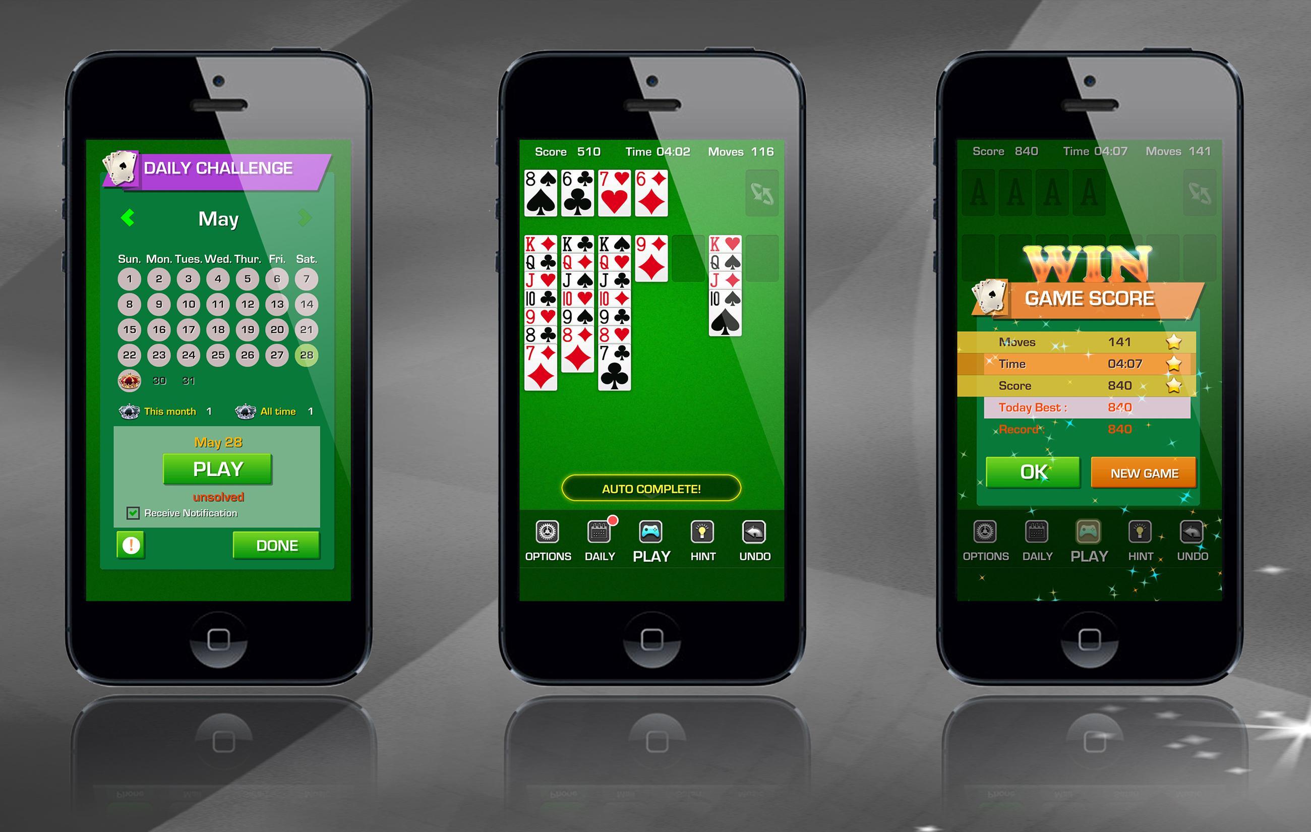 Spider Solitaire Game Theme