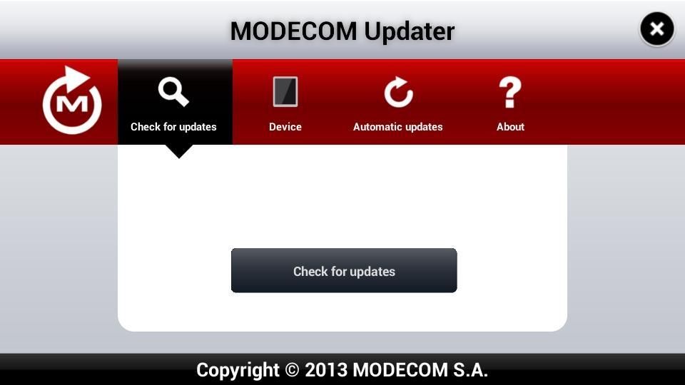 MODECOM Updater