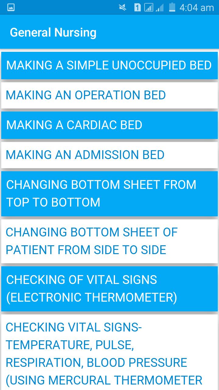 Nursing Procedures