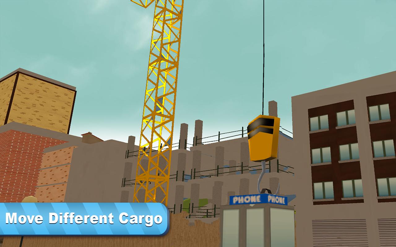 City Tower Crane Simulator 3D