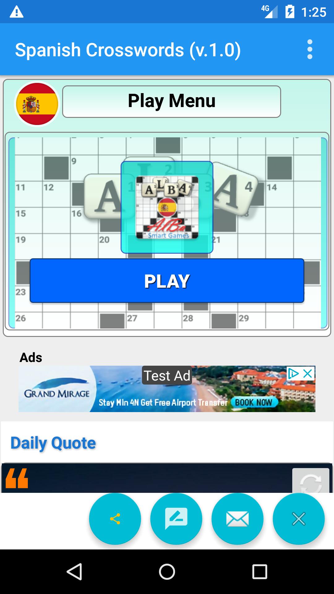 Spanish Crossword Puzzles - fun Spanish word games