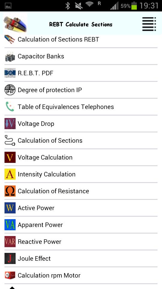 REBT Calculate Sections