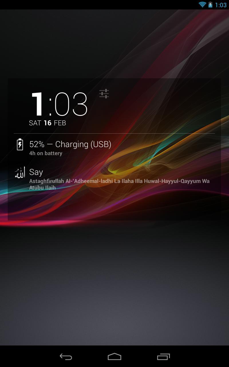 DashClock - Islamic Reminders