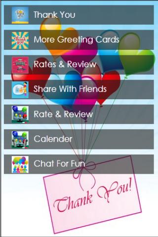 Thank You, Birthday, Love Card