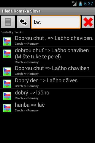 Dictionary Gibsy Roma EN CZ RU