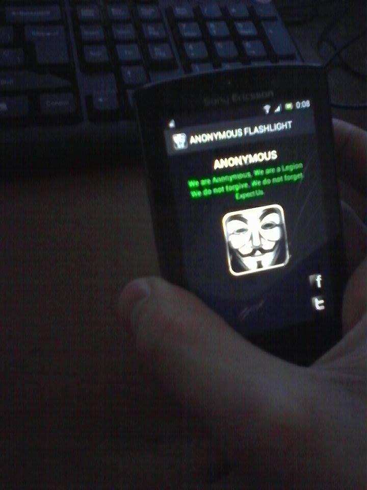 ANONYMOUS FLASHLIGHT