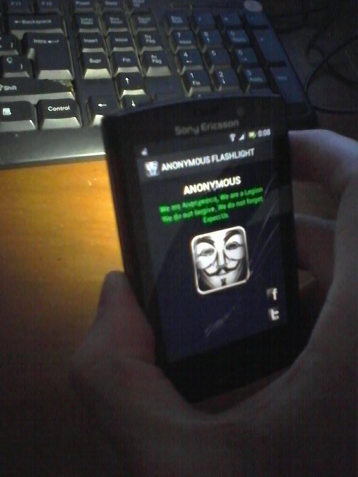 ANONYMOUS FLASHLIGHT