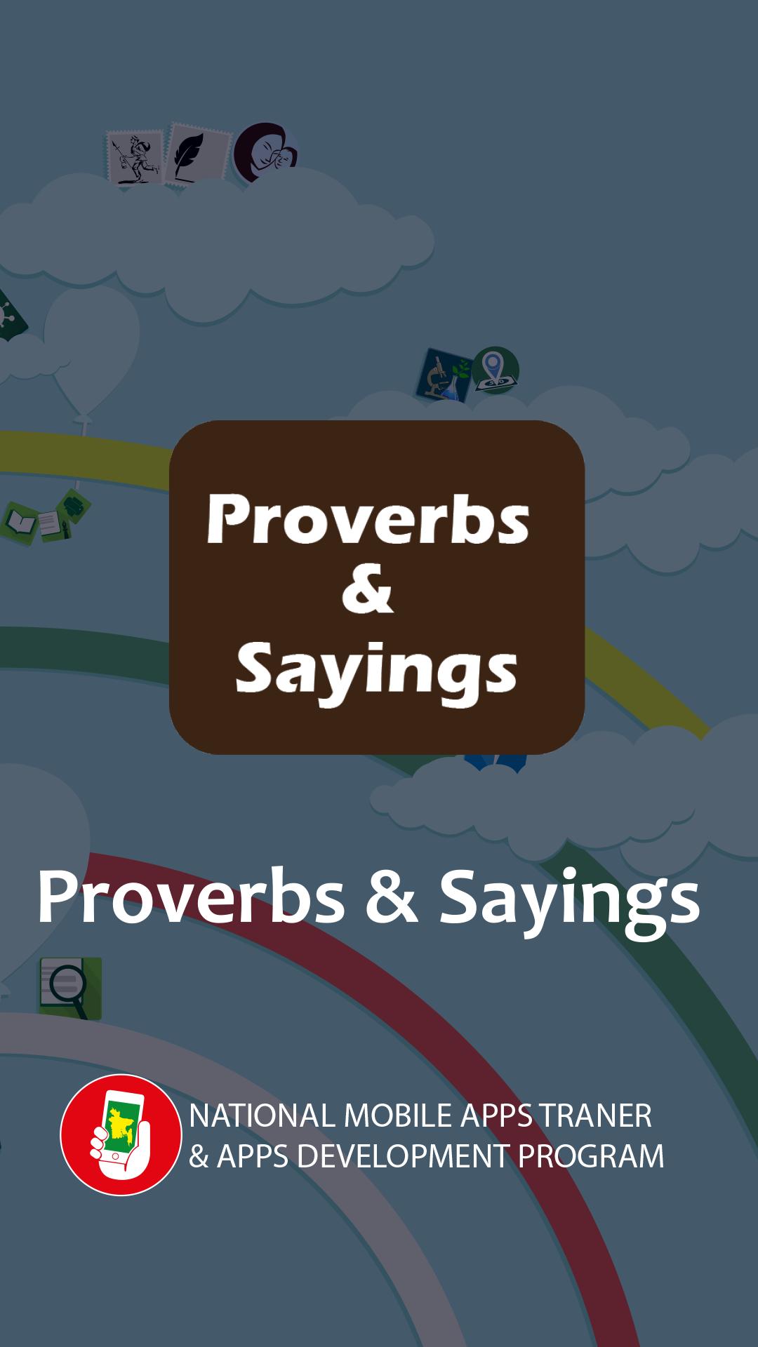 Proverbs & Sayings
