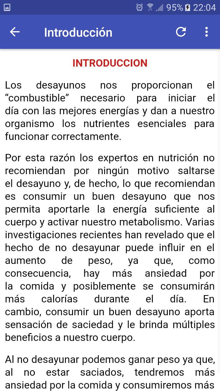 Desayunos saludables