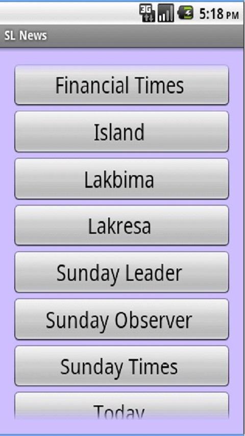 Sri Lankan News Websites