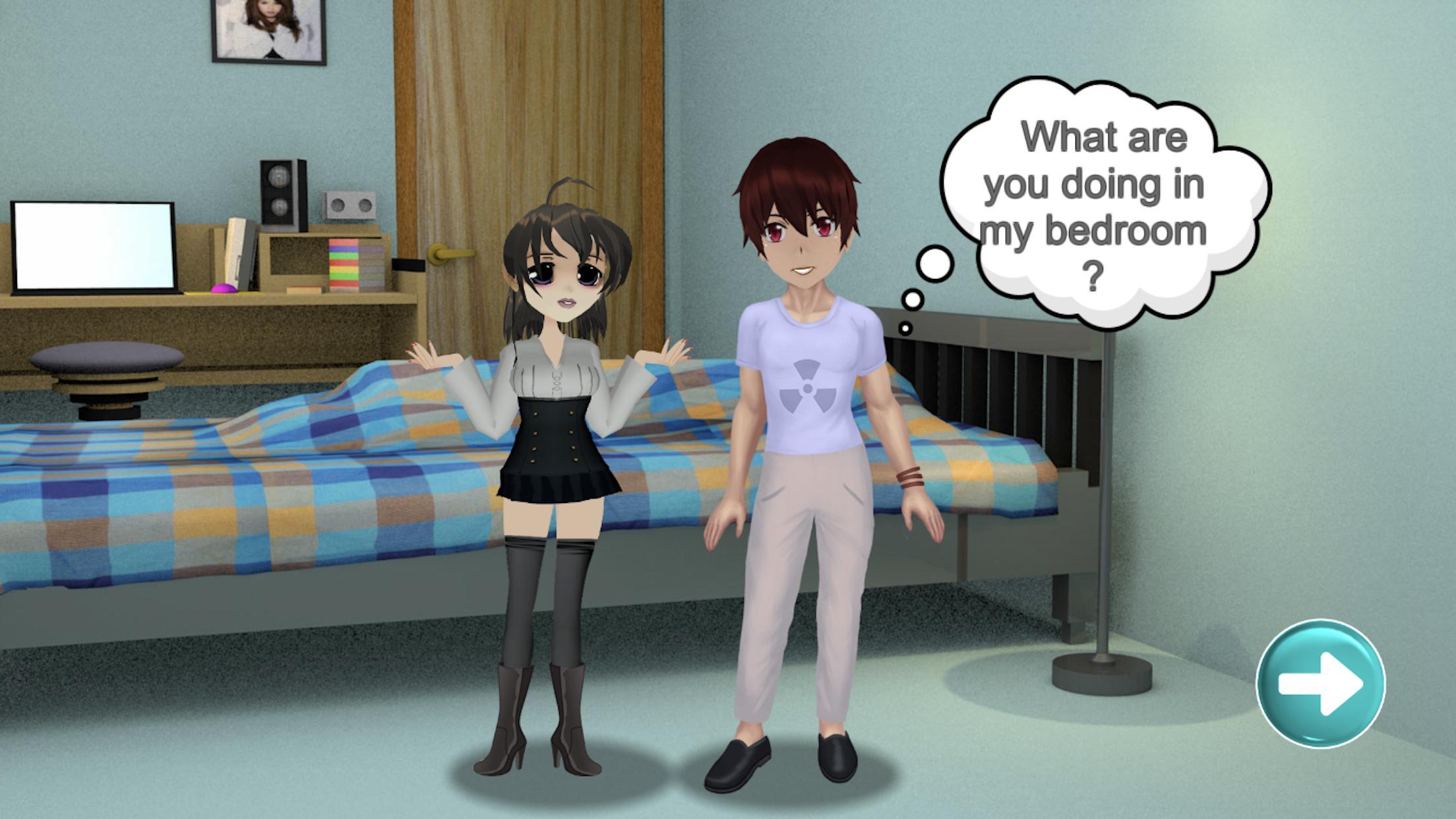 Anime Dolls visual novel - Story Game