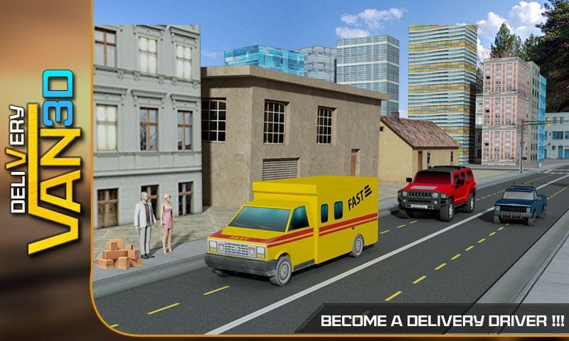 Delivery Van 3D