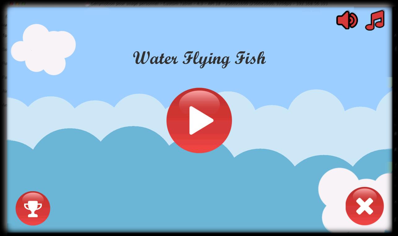Water Flying Fish