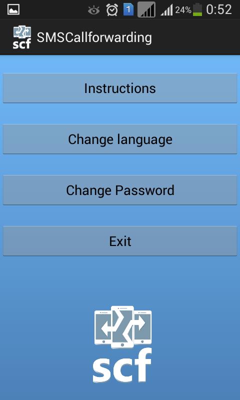 SMS Call Forwarding F