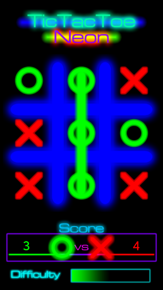 TicTacToe Neon