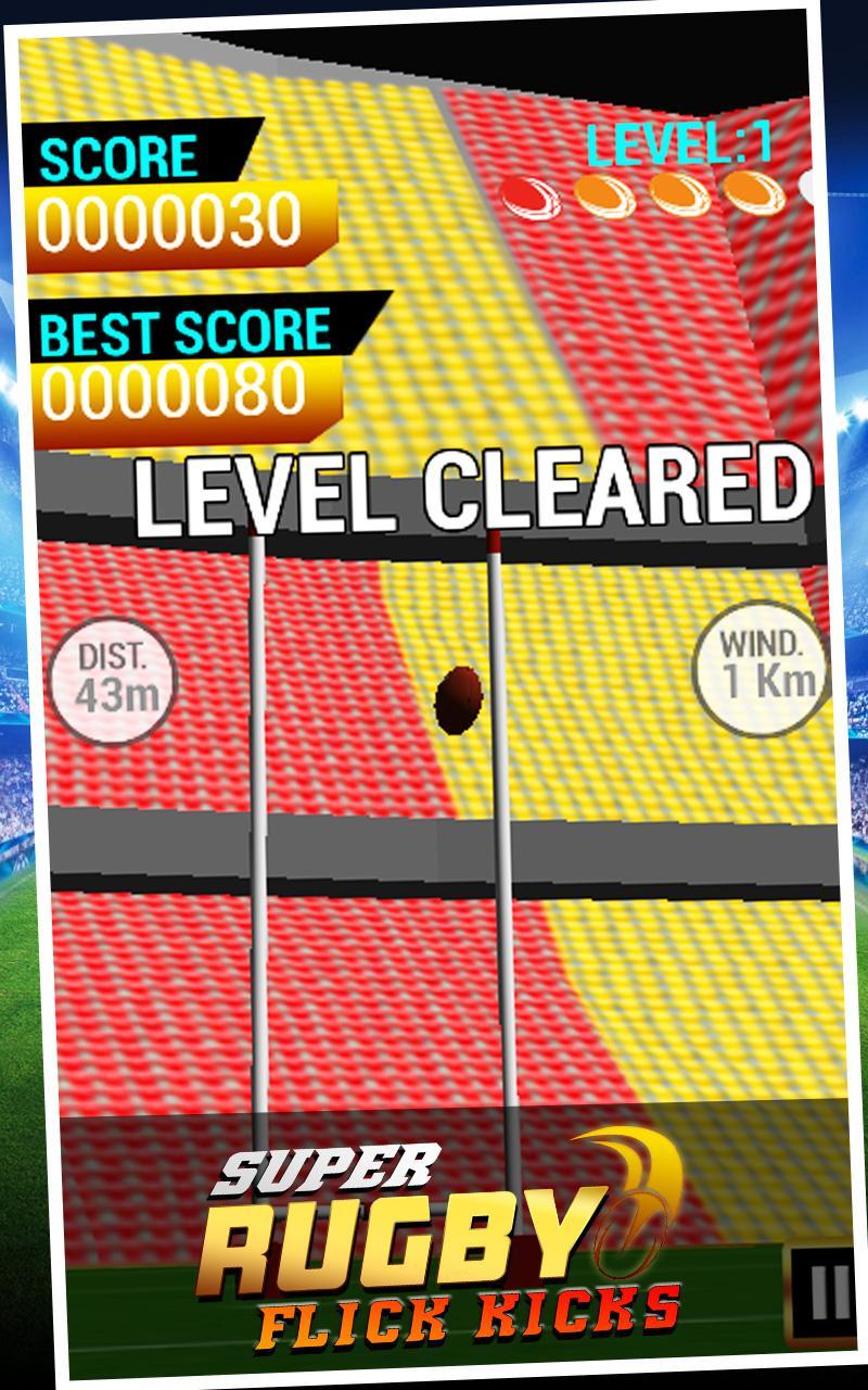 Super Rugby Flick Kicks