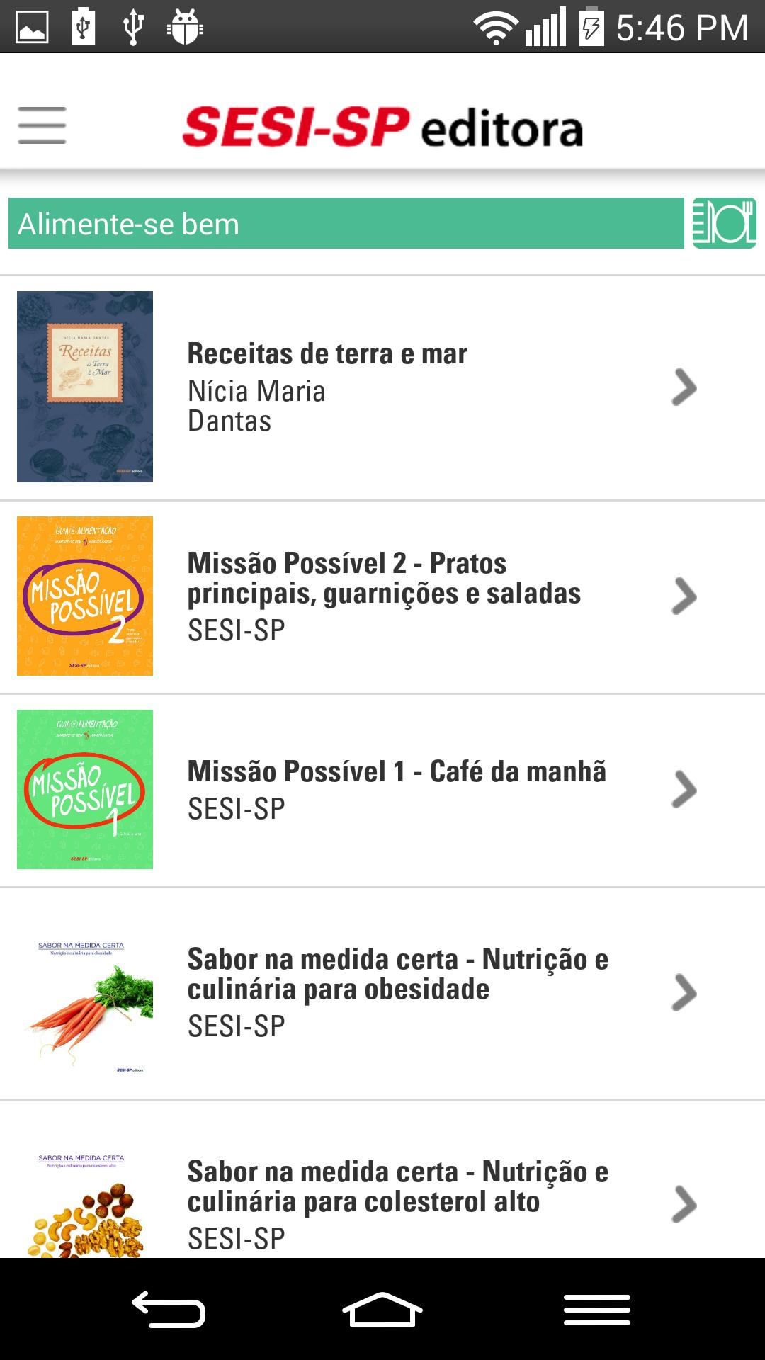 Livros SESI SP