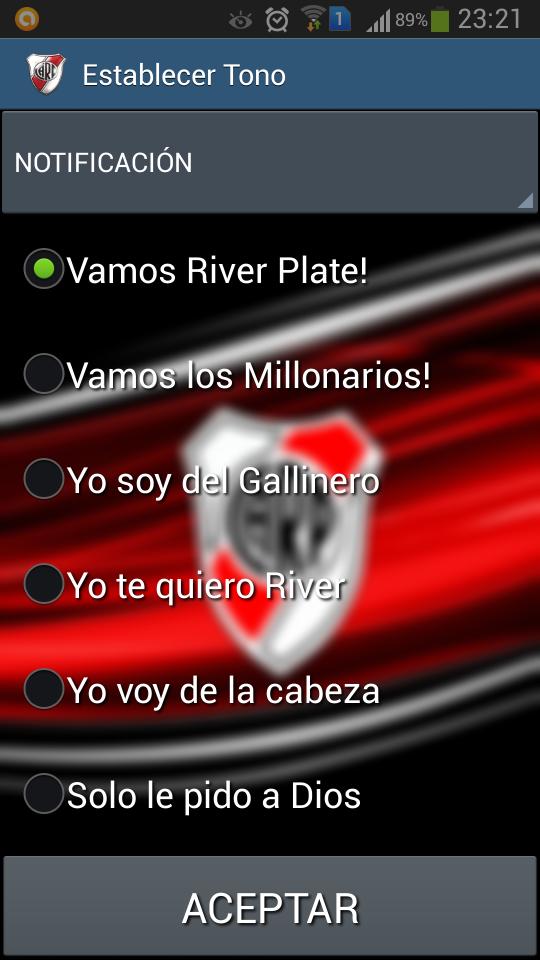 River Plate Cantos Hinchada