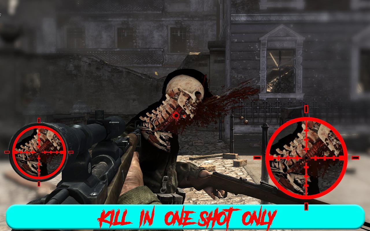 City sniper zombie Shooting Game 2017