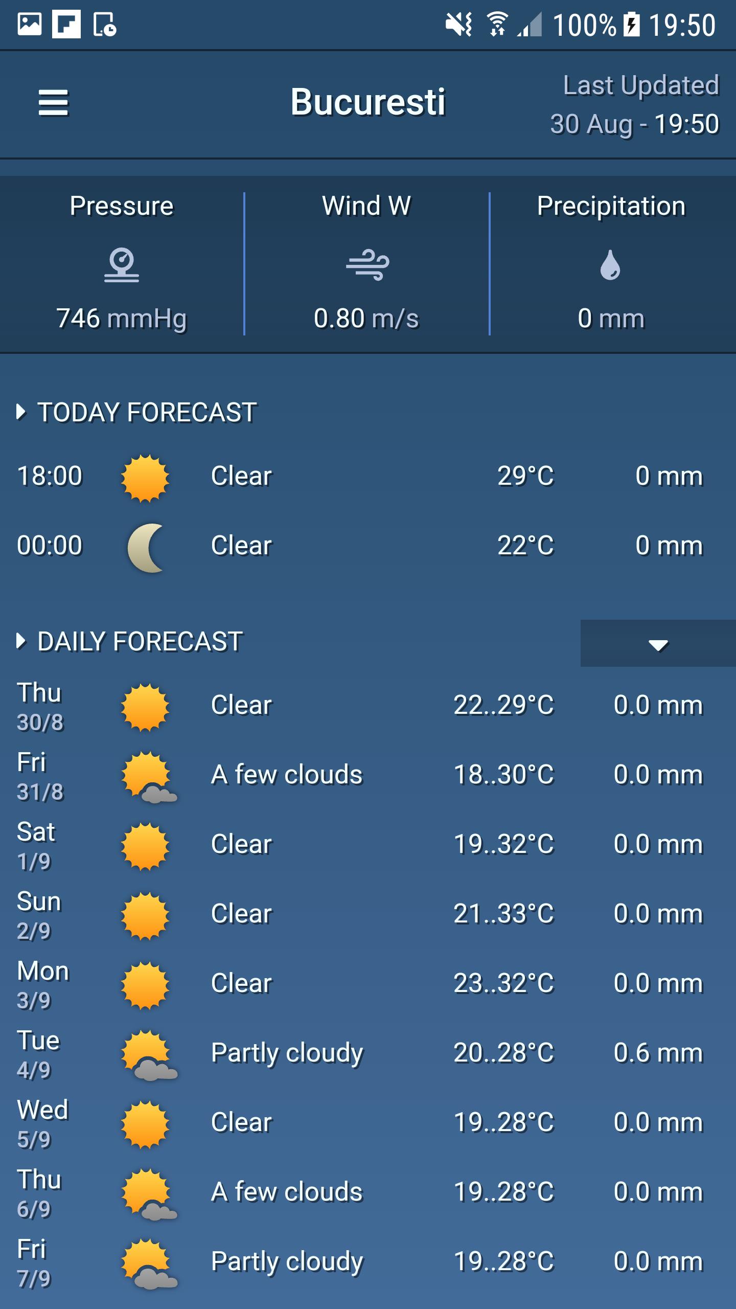 Inforamio Meteo Romania