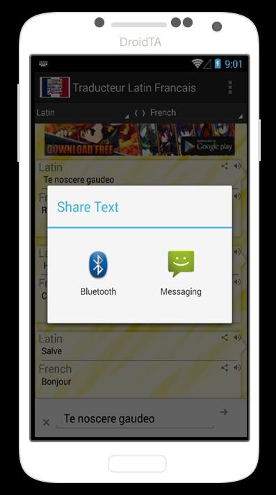 Traducteur Latin Francais