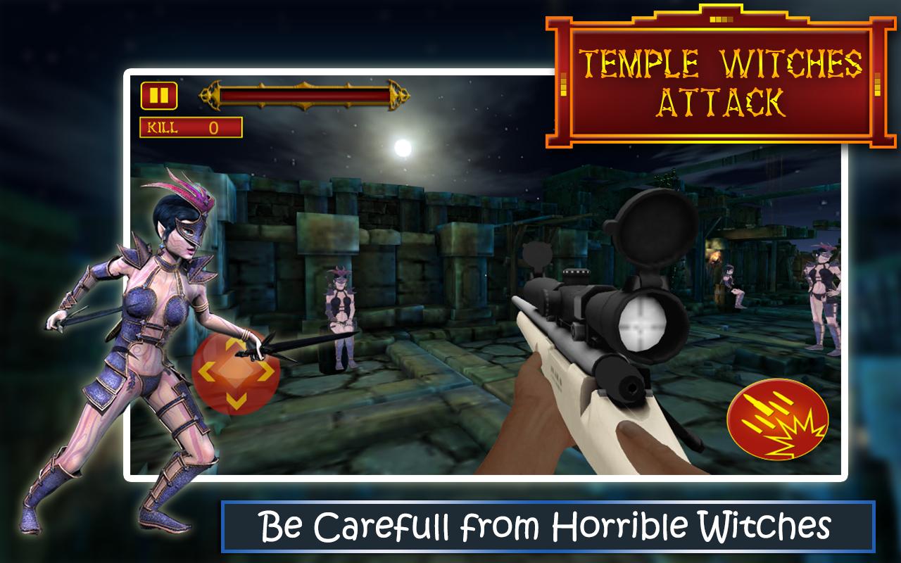 Temple Witches Attack