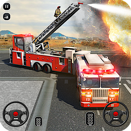 Fire Engine Truck Driving Sim