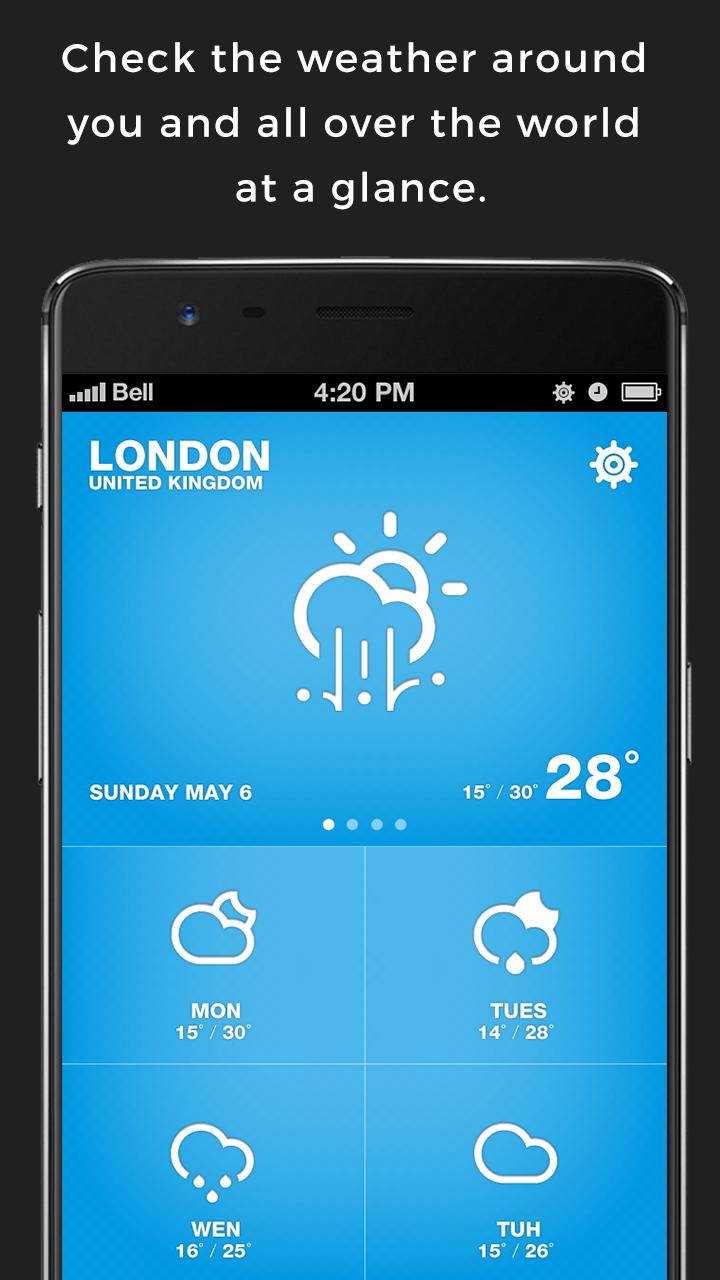 The Weather - Rain Forecast & Storm Alerts