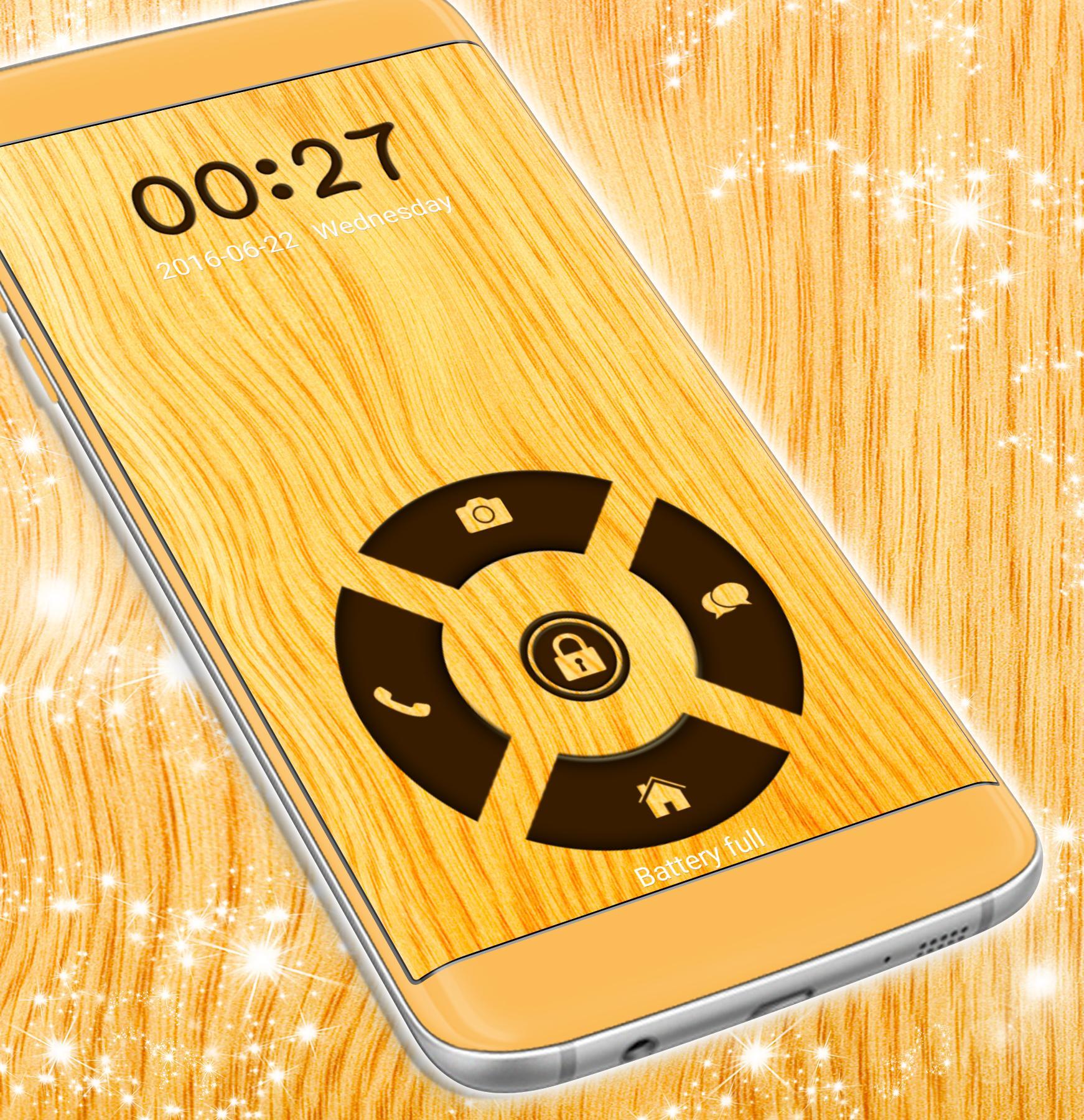 Wood Locker Theme For Galaxy S4