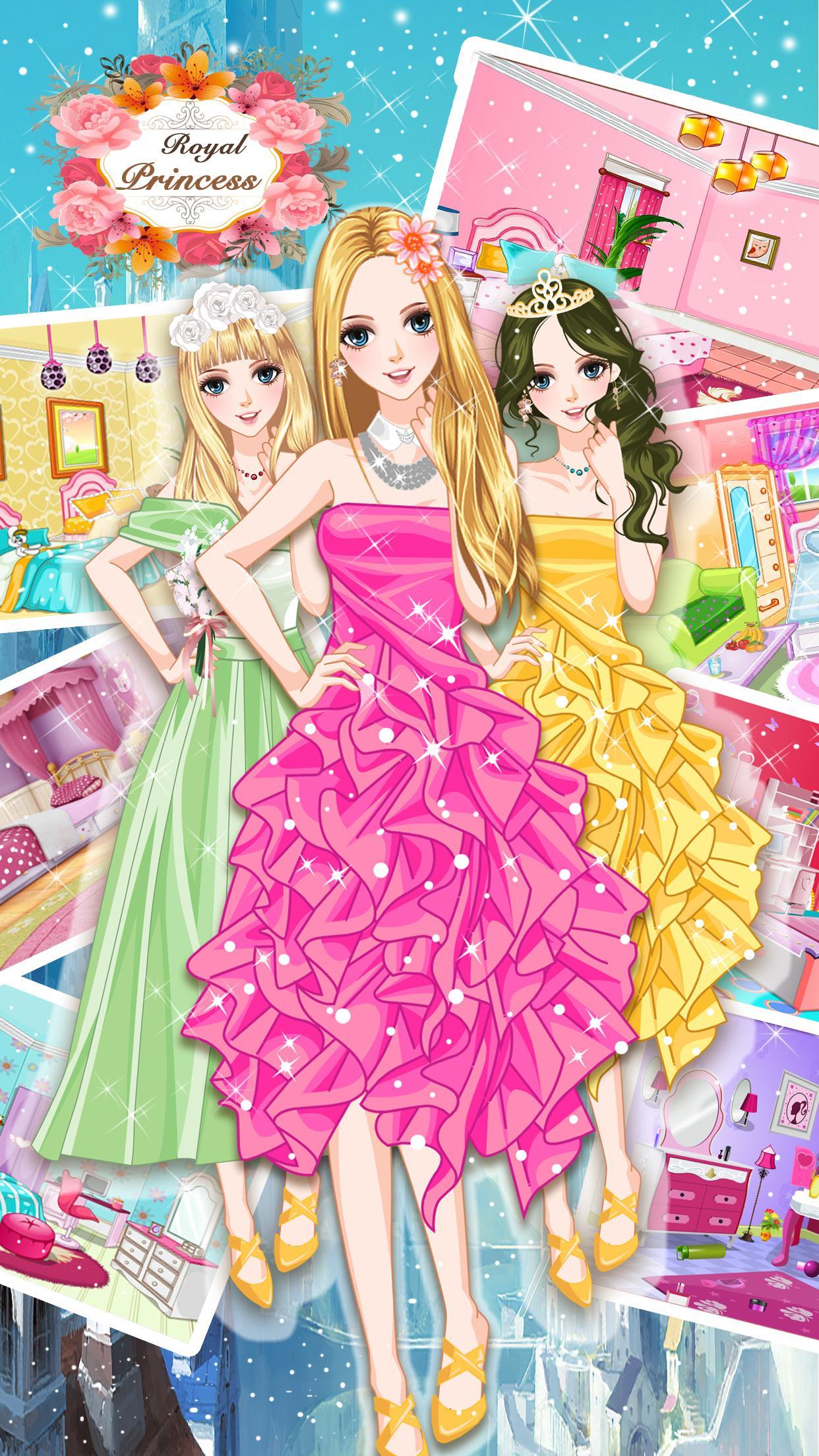 Princess Fashion Girls - Dressup & Makeup Games