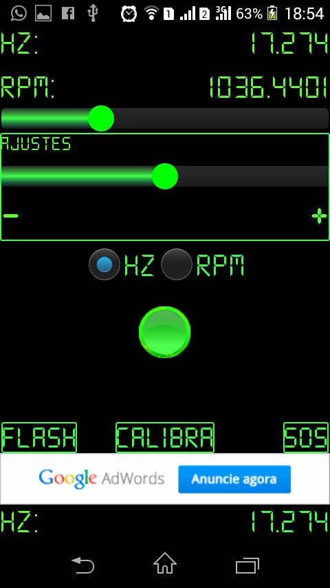 Strobo RPM Hz Light Free