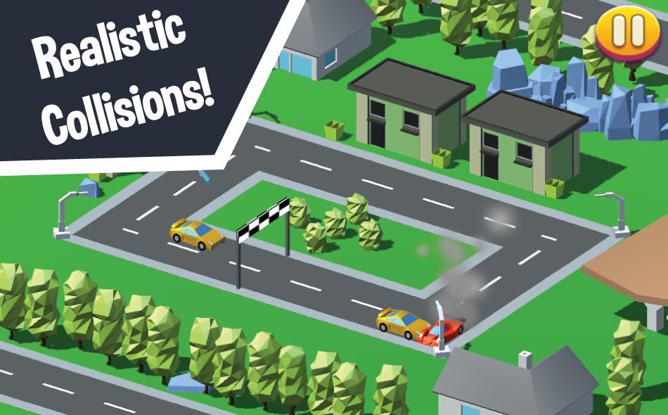 Toy Car Loop: Blocky Roads