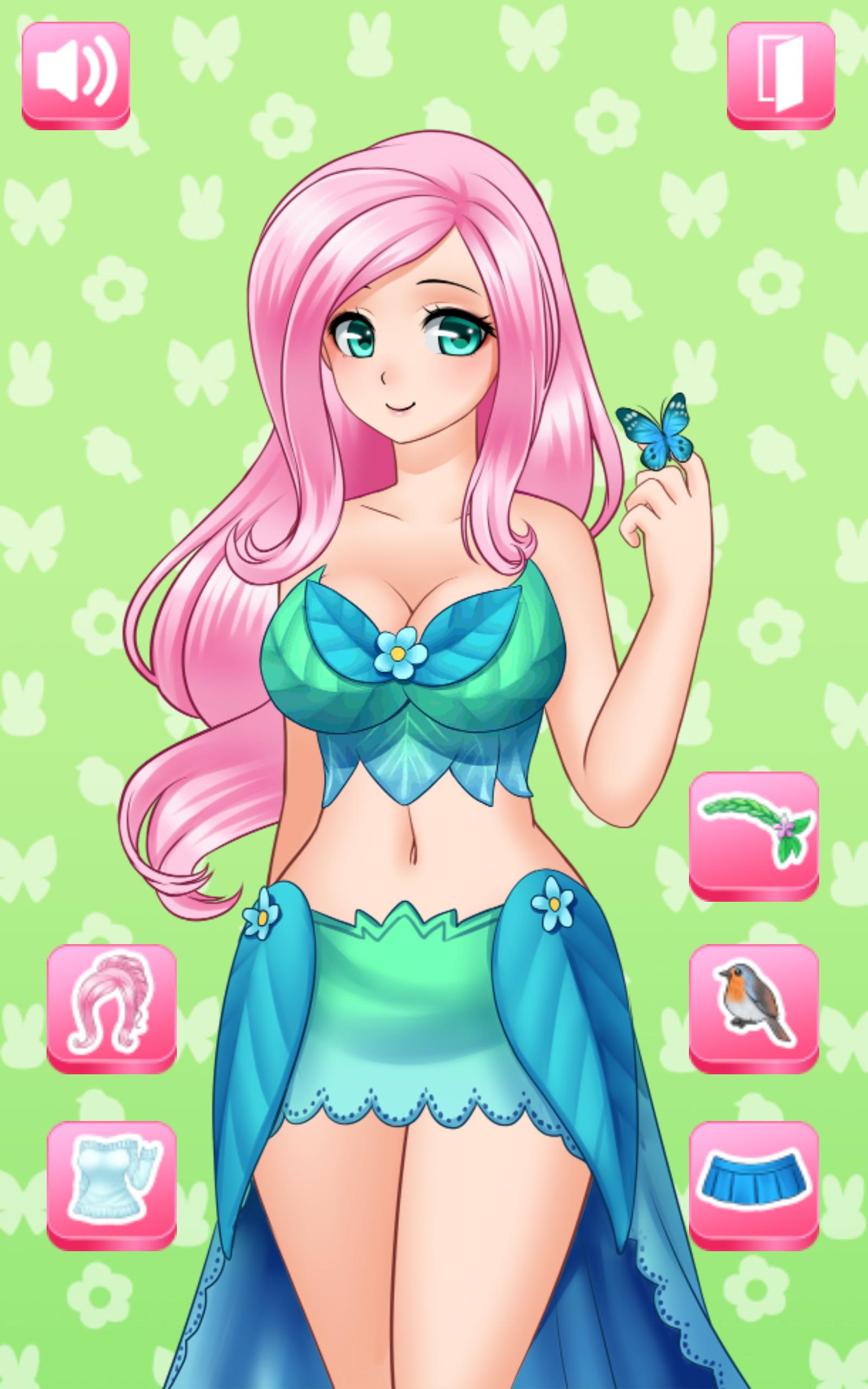 Nature Shy Girl DressUp
