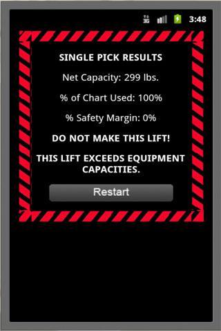 Crane Lift Calculator