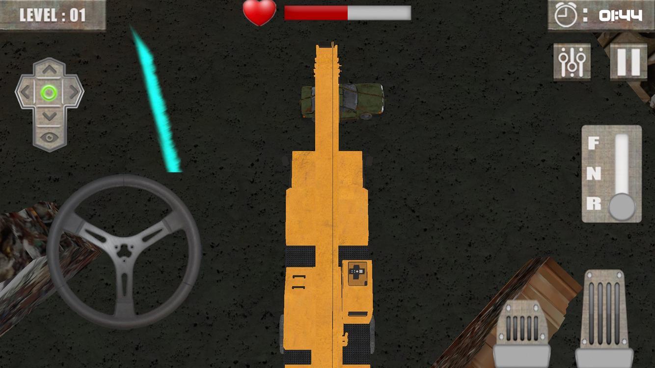 Scrap Heavy Excavator simulato