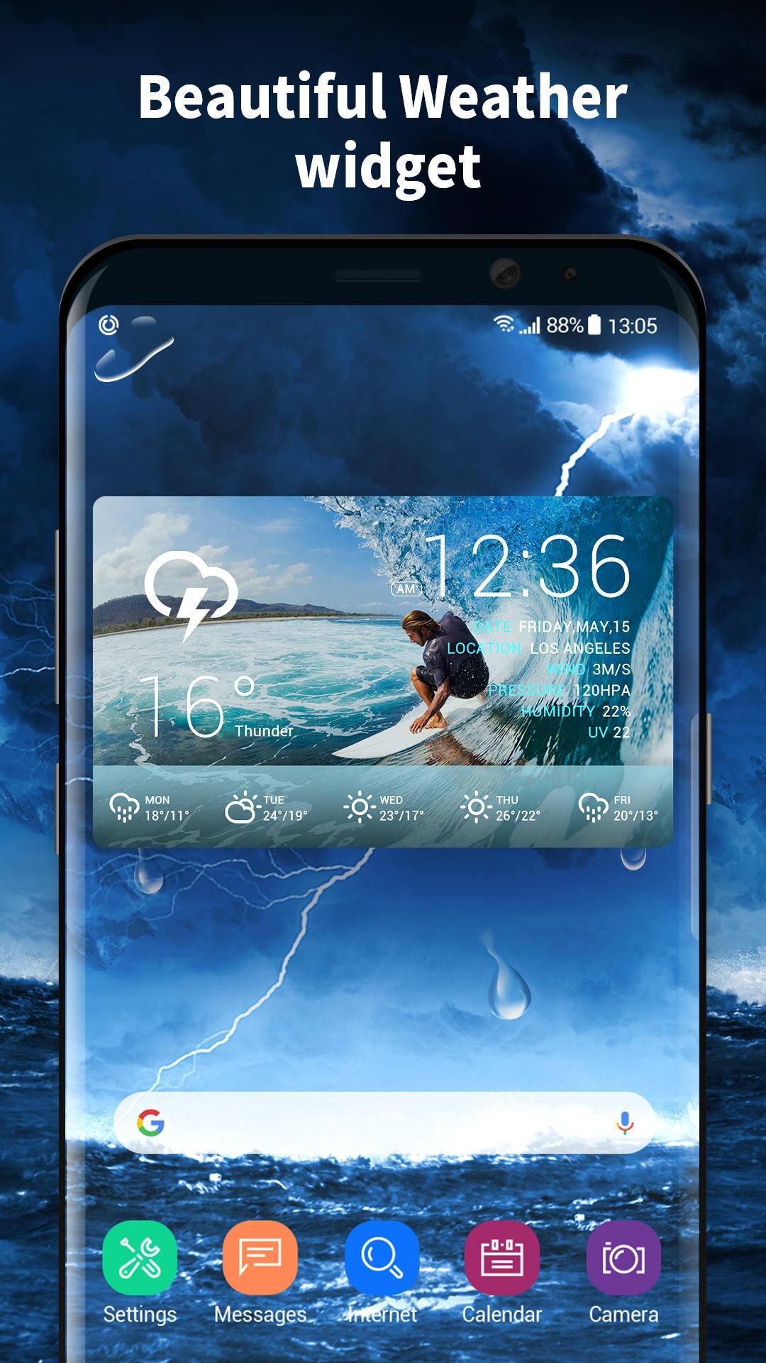 World weather widget& forecast