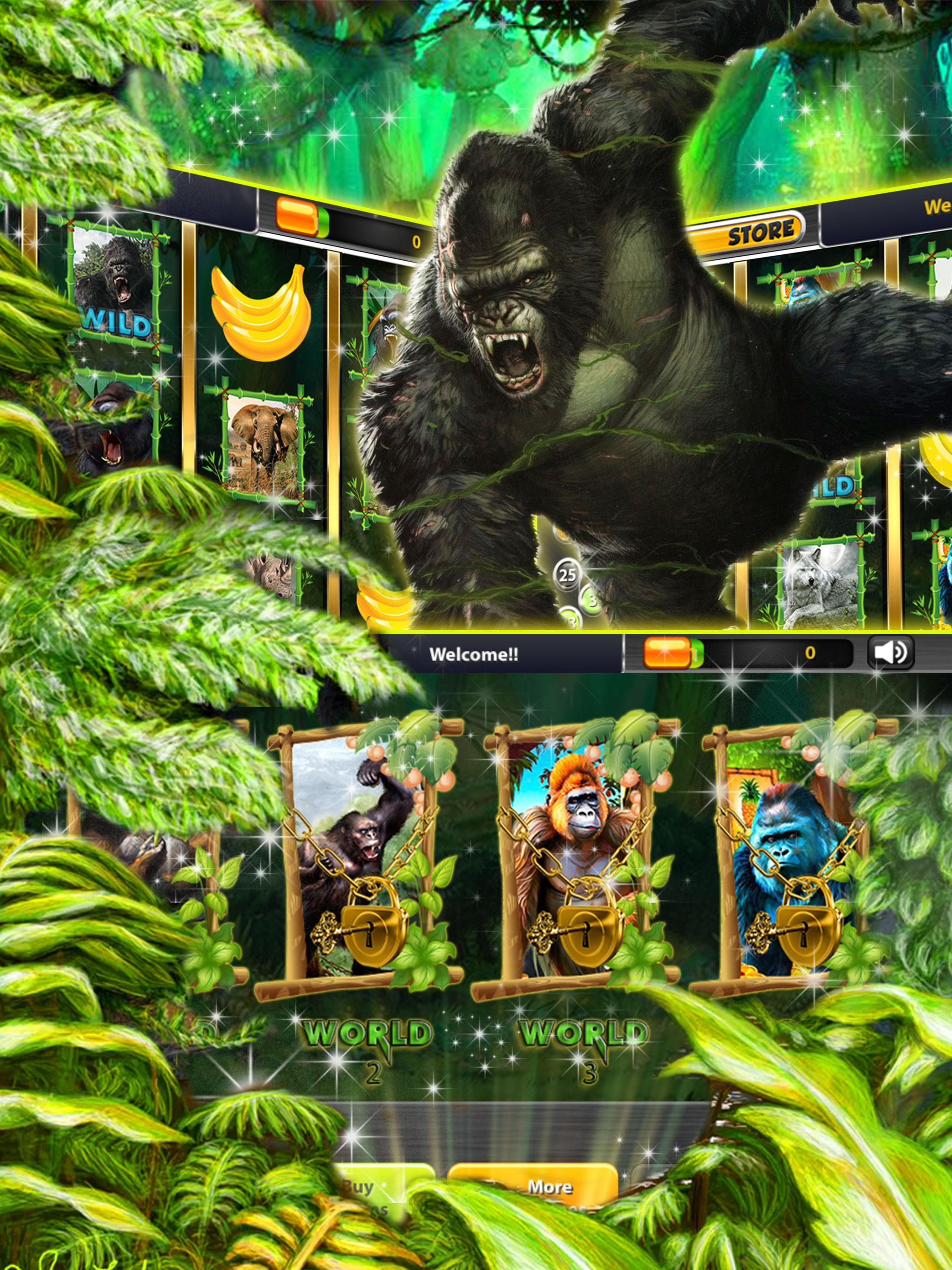 Safari gorilla slots