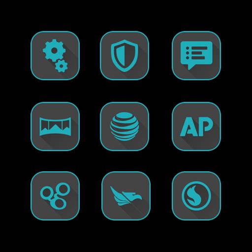 Blue Plaza Icon Pack