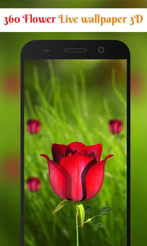 360 Flower live wallpaper 3D
