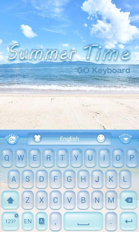Summer Time GO Keyboard Theme