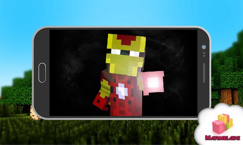 Mod Super Iron-Man Hero MCPE