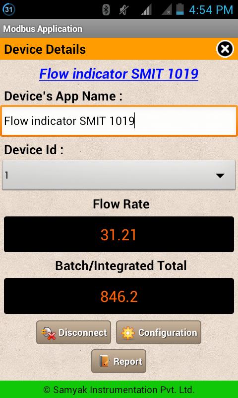 MODBUS APPLICATION