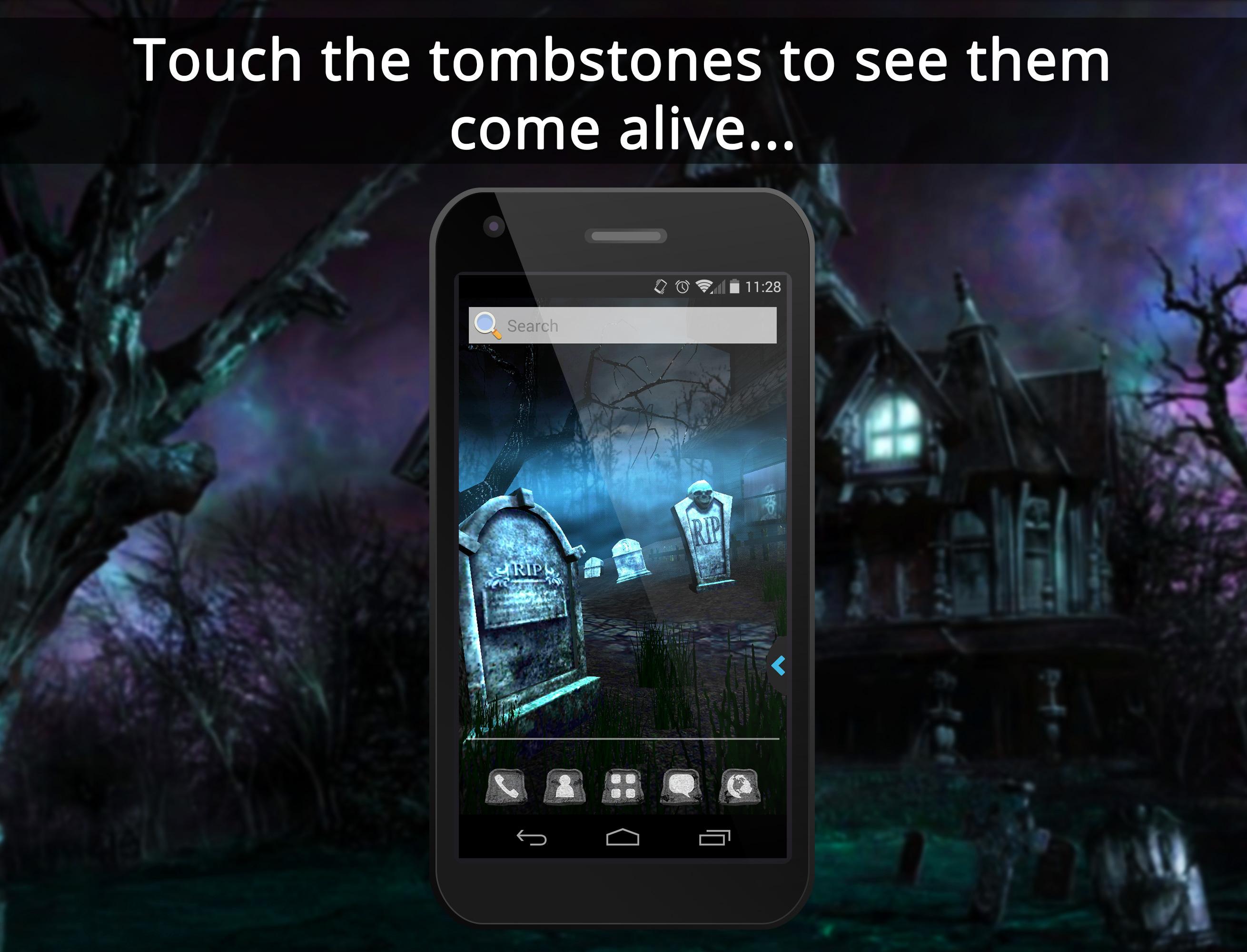 UR 3D Haunted House Live Theme