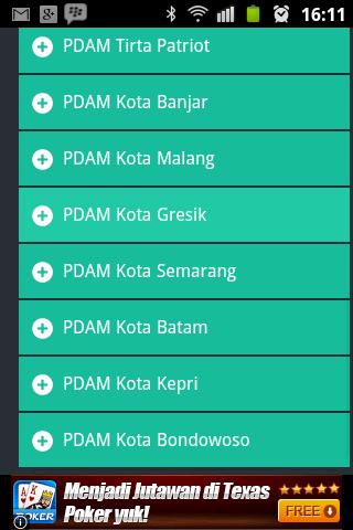 Info Cek Tagihan PDAM