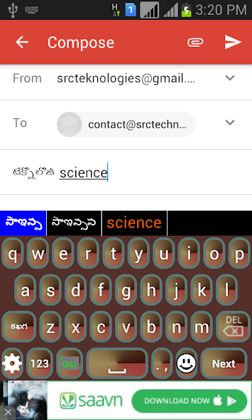 Quick Telugu Keyboard