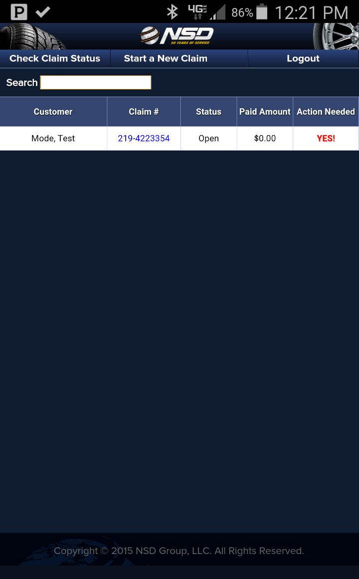 Road Hazard Tire Claims