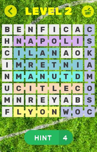 Football Word Search