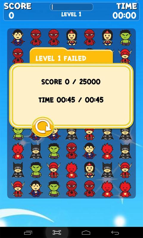 Superhero Games Free:Matching